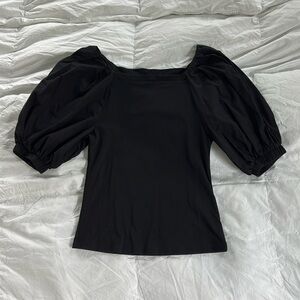 Ann Taylor puff sleeve top